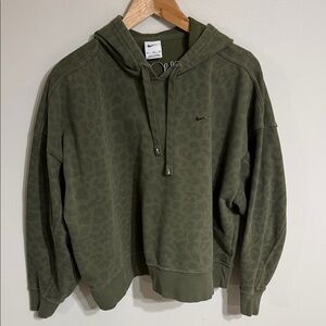 Nike Olive Green Hoodie